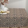 Decor Fabric Half Panama abstract leopard pattern – black/cashew,  thumbnail number 7