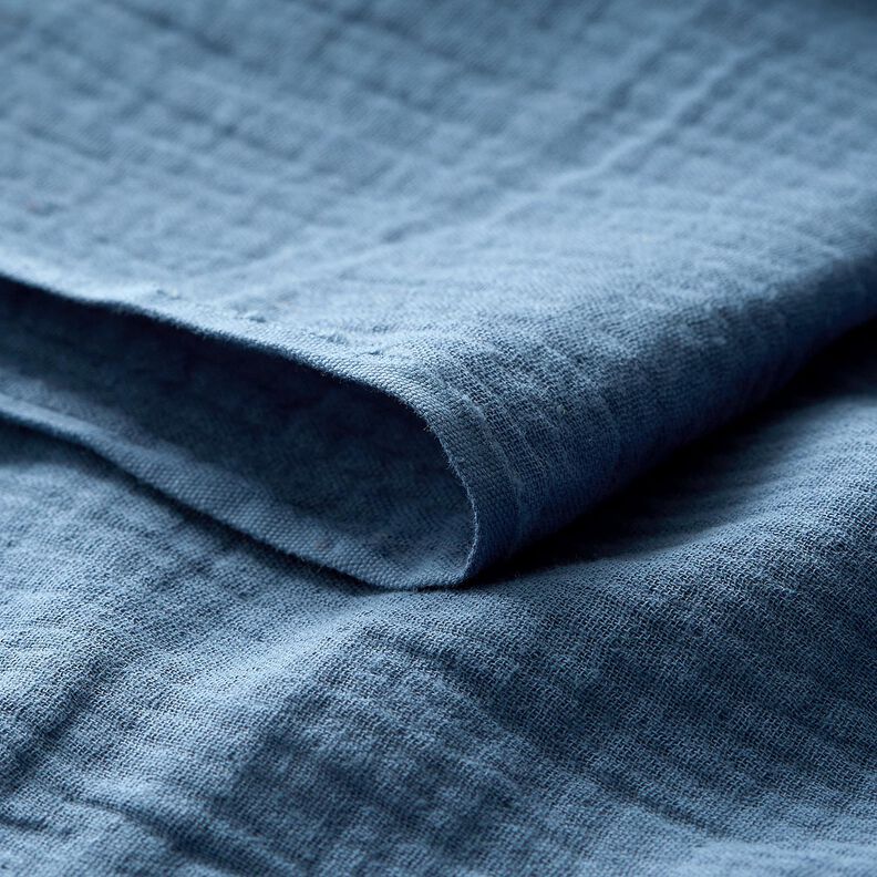Double Gauze/Muslin – denim blue, image number 5