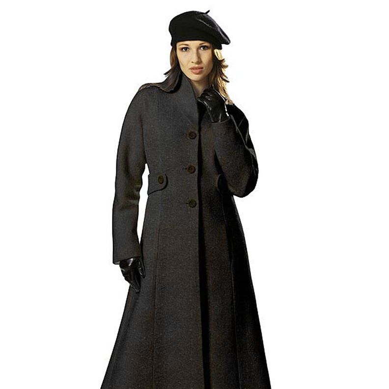 Fulled woollen loden – anthracite,  image number 3
