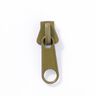 Metal Zip Pull (teeth width 8) - olive,  thumbnail number 1