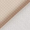 Coated Cotton Little Dots – sand,  thumbnail number 5