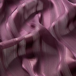 Chiffon with satin stripes & glitter – red lilac, 