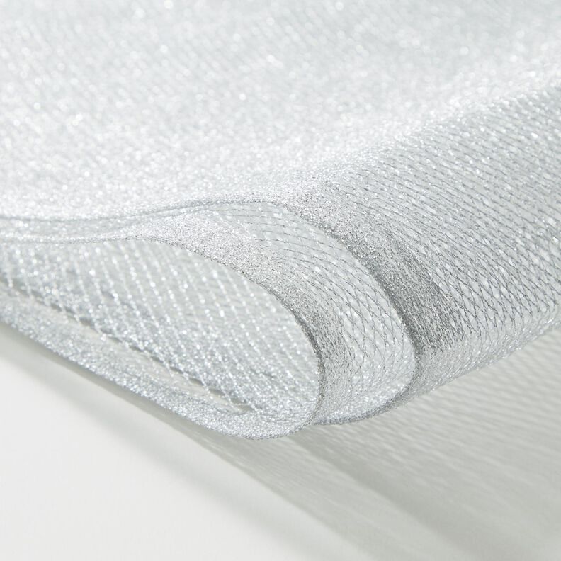 Tulle Metallic – silver,  image number 3