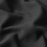 Cuffing Fabric Plain – black,  thumbnail number 2
