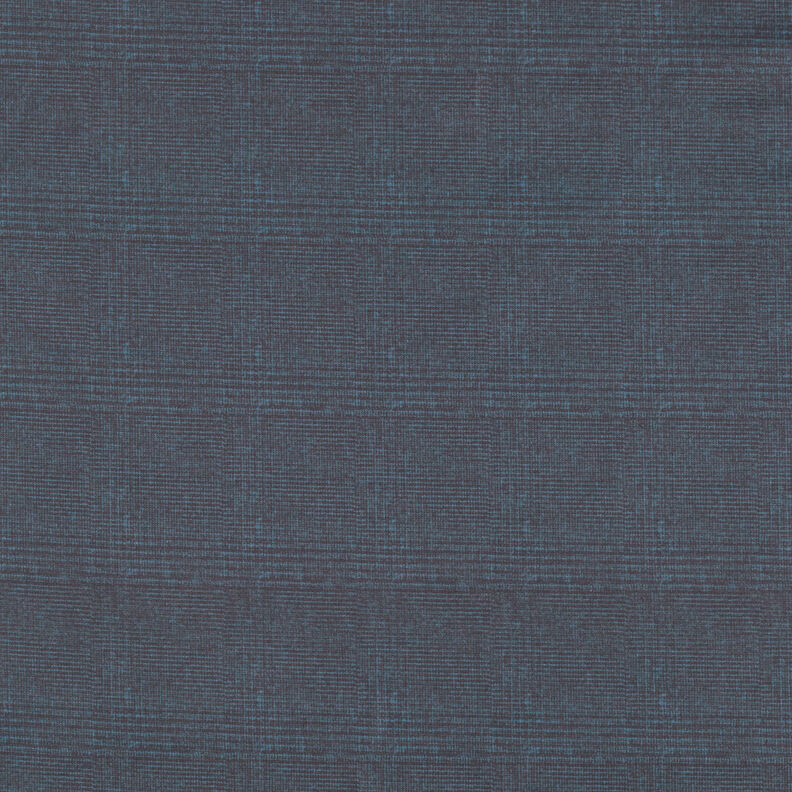 Checked rain jacket fabric – midnight blue, image number 1