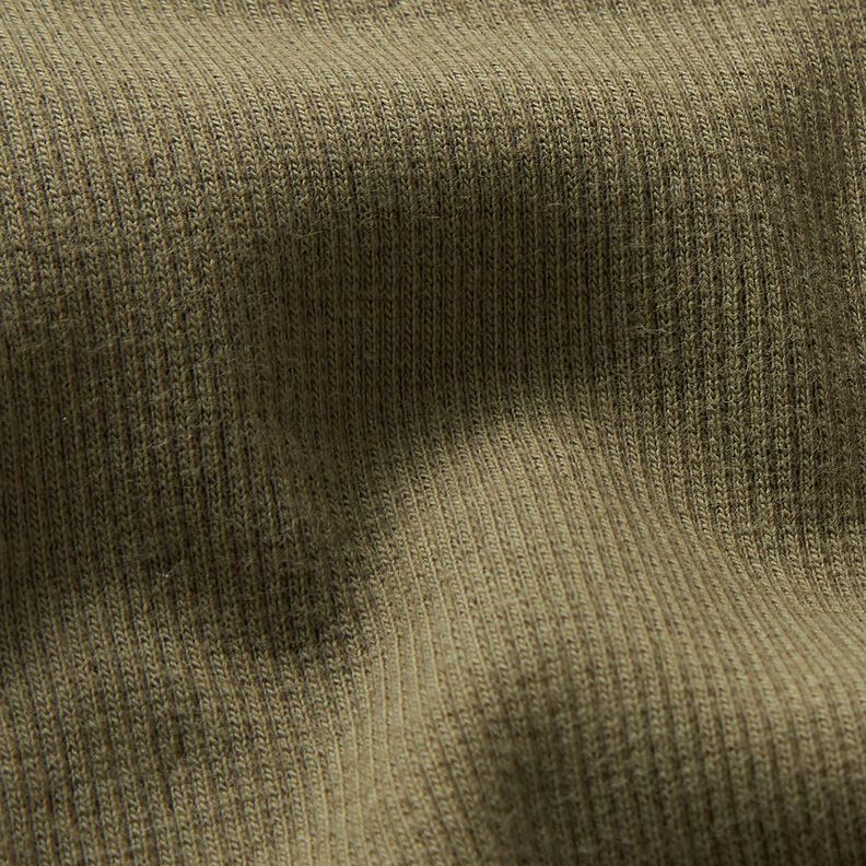 2x2 Ribbing Plain – khaki,  image number 2