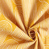 Decor Fabric Half Panama Arches – curry yellow/natural,  thumbnail number 3