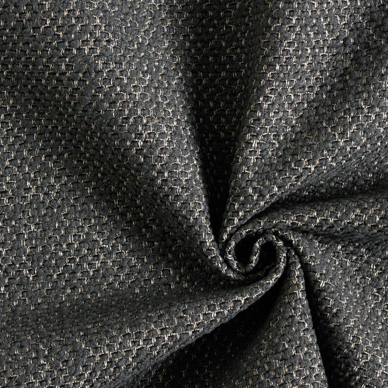 Outdoor Fabric Bouclé Look – anthracite,  image number 1