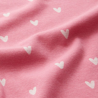 Alpine Fleece Hearts – pink, 