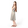 Linen fabric Stretch – beige,  thumbnail number 6