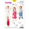 Bib Overall / Bib-Top Pinafore Dress, Burda 9424,  thumbnail number 1