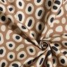Decor Fabric Half Panama abstract leopard pattern – light brown/cashew,  thumbnail number 3