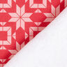 Norwegian Print Soft Sweatshirt Fabric – red/pink,  thumbnail number 4