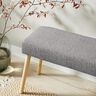 Teddy fur upholstery fabric – light grey,  thumbnail number 7