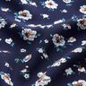 Viscose fabric flower shower – midnight blue,  thumbnail number 2