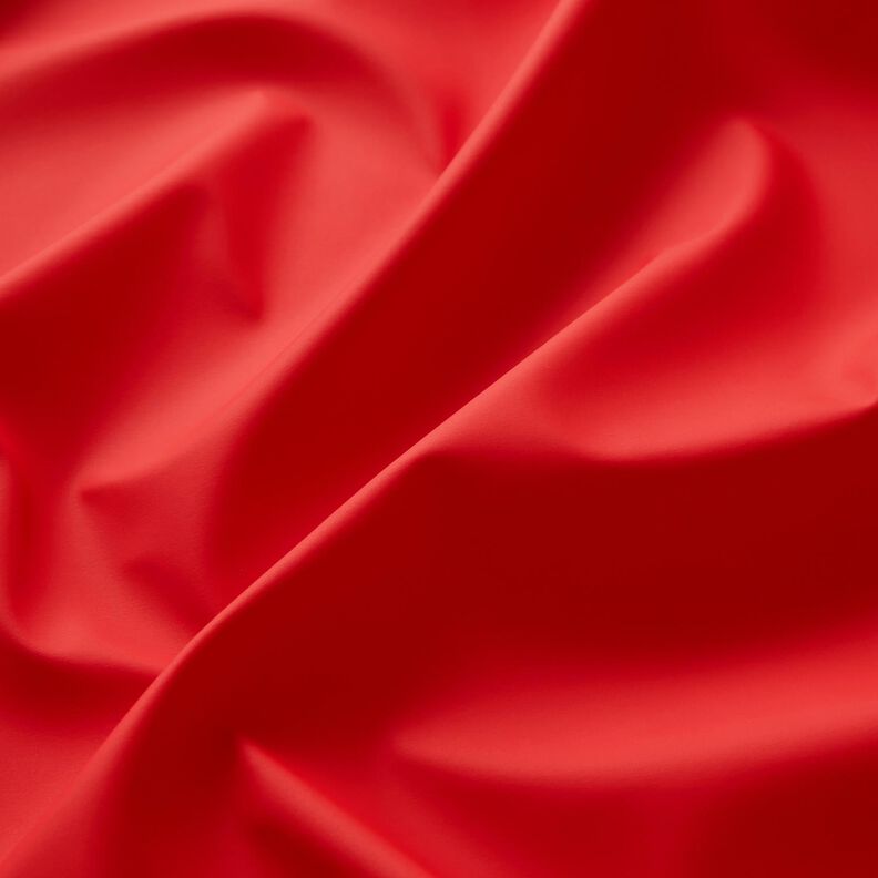 Plain raincoat fabric – fire red,  image number 8
