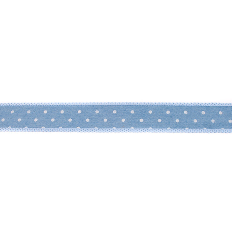 Webbing Denim Dots – light wash denim blue,  image number 1