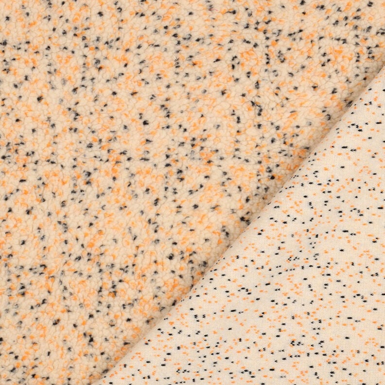 Teddy Fur Tweed Mottled | Poppy Fabrics – beige,  image number 5