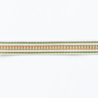 Ethnic Webbing [ 15 mm ] – offwhite/green, 
