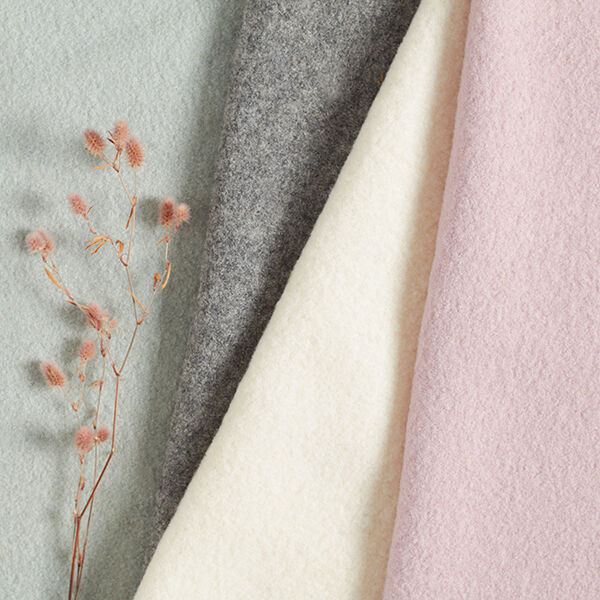 Fulled woollen loden – offwhite,  image number 6