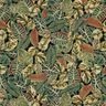 Decor Fabric Tapestry Fabric Palm Leaves – dark green,  thumbnail number 1