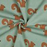 Brushed Sweatshirt Fabric Squirrel | Poppy Fabrics – reed/bronze,  thumbnail number 3