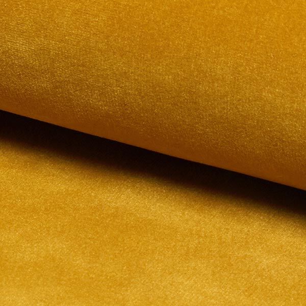 Upholstery Fabric Velvet – mustard,  image number 2