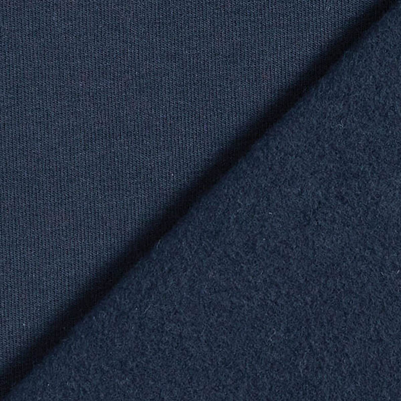 Brushed Sweatshirt Fabric Premium – blue-black,  image number 3