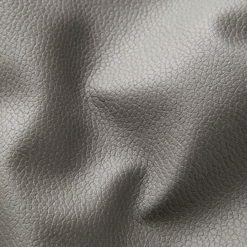 Upholstery Fabric Imitation Leather light embossing – grey,  image number 2