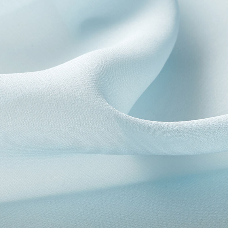 Silk Chiffon – light blue,  image number 3