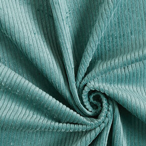 Chunky Corduroy pre-washed Plain – light petrol, 