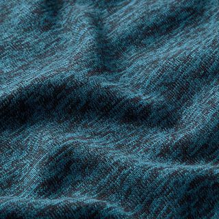Knit Fleece – petrol/black, 