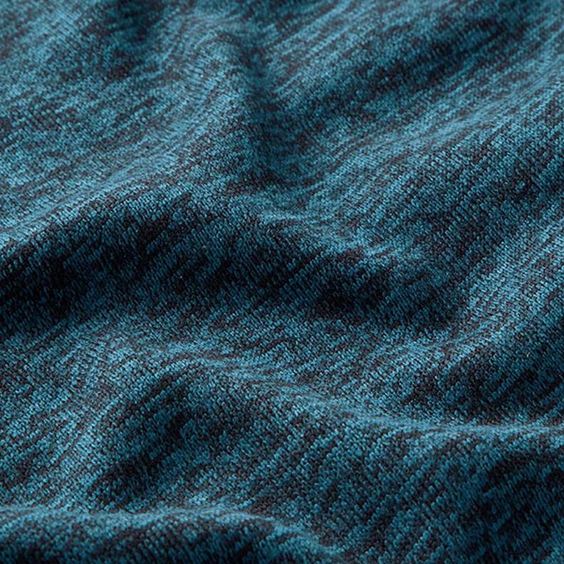 Knit Fleece – petrol/black,  image number 2