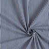 Cotton Poplin Stripes – navy blue/white,  thumbnail number 3