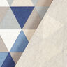 Half Panama Decor Fabric Triangles – blue,  thumbnail number 4
