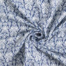 Double Gauze/Muslin traditional pattern – white/indigo,  thumbnail number 4