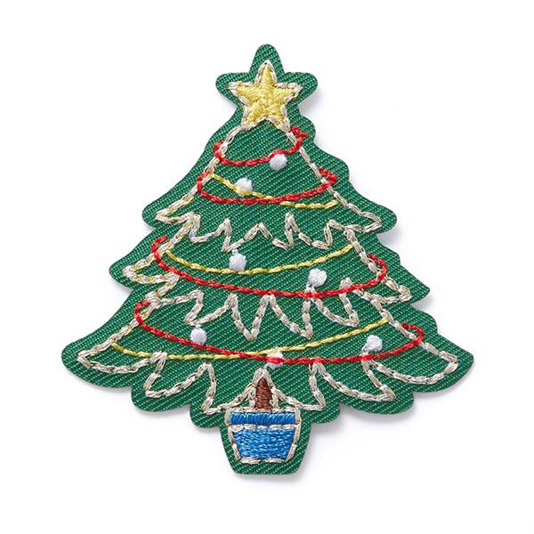 Patch Christmas tree [6 cm],  image number 1