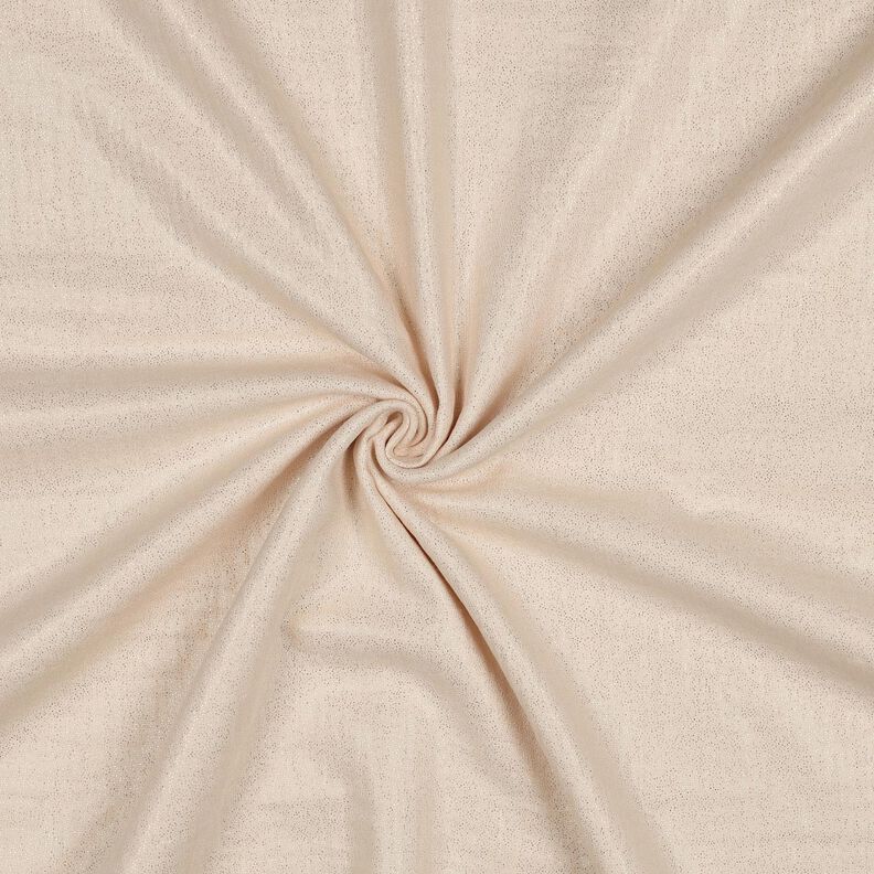 Double Gauze/Muslin Fine Glitter Dots | Poppy Fabrics – sand,  image number 1