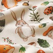 Farmyard and forest animal fabrics