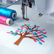 Machine embroidery yarn
